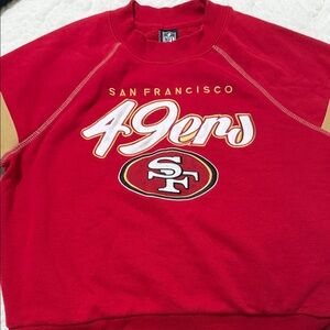 NFL Team Apparel Red Crewneck